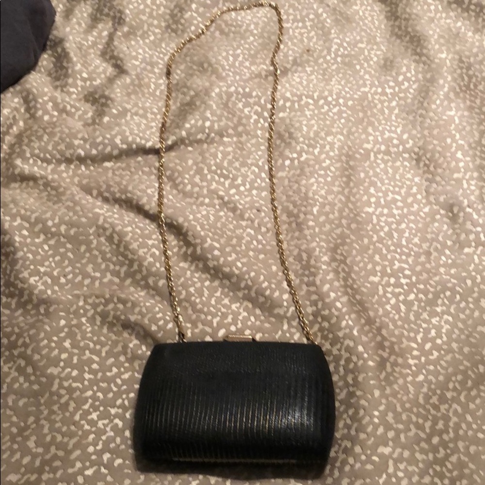 Mini Black Clutch Purse